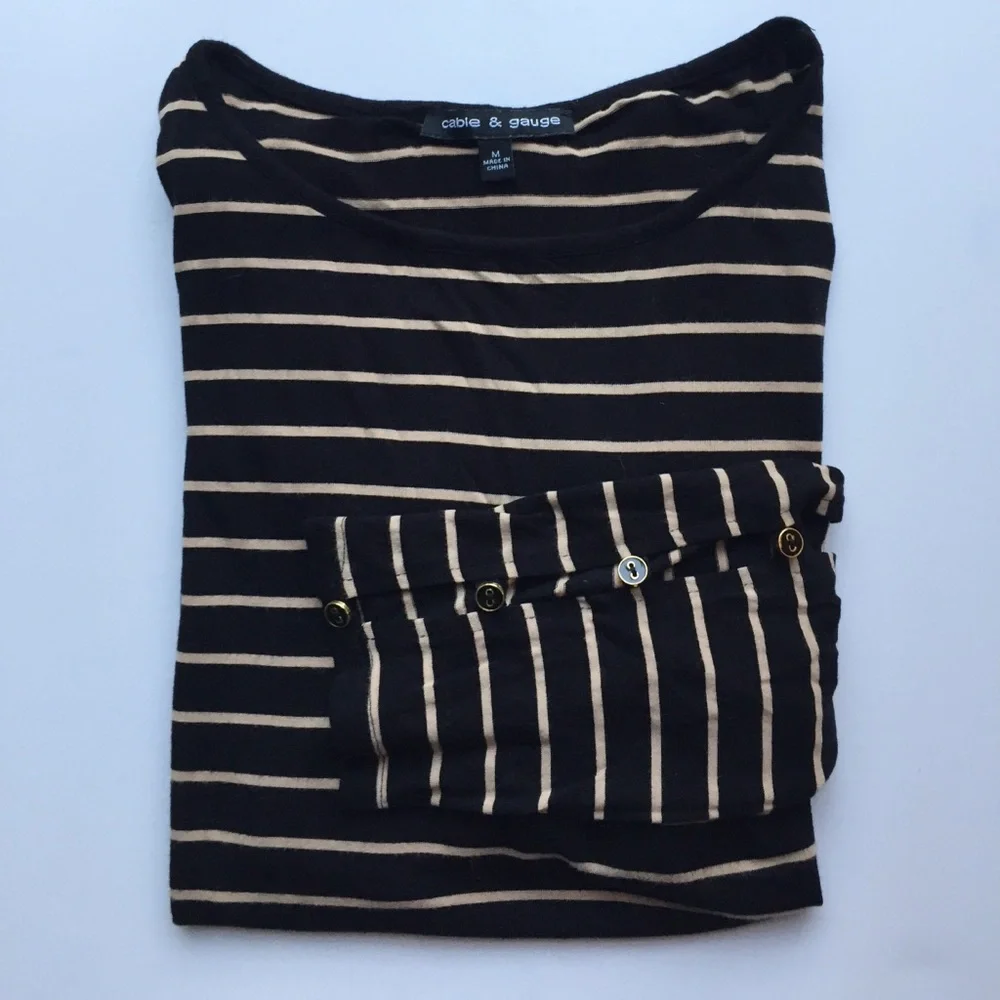 Basic Striped Top - Picture 4 of 8